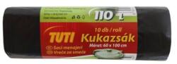 TUTI Saci de gunoi, 110 l, 10 buc, 60x110 cm, 17 , TUTI, negri, 10 buc