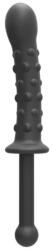 SESSO Dildo Double Ended with Raised Dots Negru Dildo