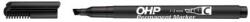 ICO Marker permanent „OHP C, negru