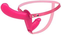 SESSO Strap on Double Stim Vibe Magenta