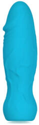 SESSO Mini vibrator Realistic Texture 10cm Bleu Vibrator