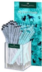 Faber-Castell Creioane grafice, afișaj, HB, triunghiulare, FABER-CASTELL „Câini și pisici, amestec de modele, 48 buc