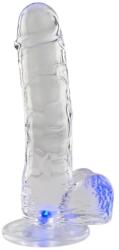 SESSO Dildo Light Up 18.5cm Transparent Dildo