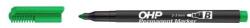 ICO Marker permanent, OHP, 2-3 mm, B, ICO, verde