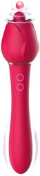 SESSO Vibrator Flower Experience Rosu Vibrator
