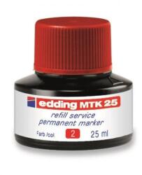 edding cerneală roșie edding MTK 25