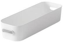 SMARTSTORE Cutie de depozitare, plastic, 1, 3 l, SMARTSTORE „Compact Slim, albă