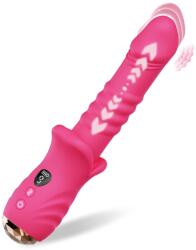 SESSO Vibrator Mouth with Realistic Glans Magenta Vibrator
