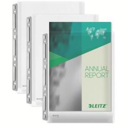 Leitz Copertă Euro pentru cataloage, A4, 170 microni, suprafață rugoasă 20 mm, LEITZ "Jumbo Extra", 3 buc