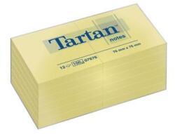 TARTAN Blocnotes autoadeziv 76x76, 1200 de coli