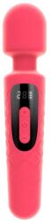 SESSO Vibrator Wand 30 Modes LED Display Magenta Vibrator