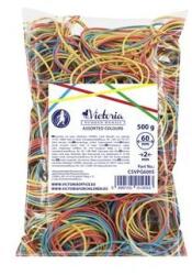 Victoria Facility Benzi de cauciuc, 60x2 mm, VICTORIA FACILITY, 0, 5 kg, amestec de culori