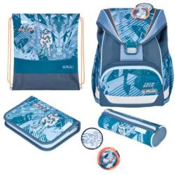 Herlitz Ghiozdan școlar Herlitz UltraLight+TechMech, set