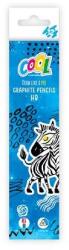 Victoria Creioane grafice, HB, triunghiulare, COOL BY VICTORIA, 12 buc