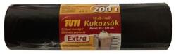TUTI Saci de gunoi, extra rezistenți, 200 l, 10 buc, 95x120 cm, 32 , TUTI "Extra", negri, 10 buc