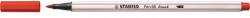 STABILO Marker cu fibră, STABILO "Pen 68 brush", roșu