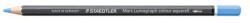 STAEDTLER Creioane colorate acuarelă, hexagonale, STAEDTLER "Mars® Lumograph® 104", albastru deschis