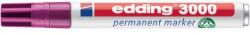 edding Marker permanent, 1, 5-3 mm, vârf conic, EDDING "3000", roz