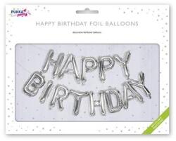 PUKKA PAD Balon, 40 cm, PUKKA PAD „La mulți ani, argintiu