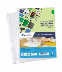 Victoria Copertă Euro, A4, 50 microni, transparentă, VICTORIA OFFICE, 100 buc