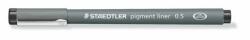 STAEDTLER Liner, 0, 5 mm, STAEDTLER „Pigment Liner, negru