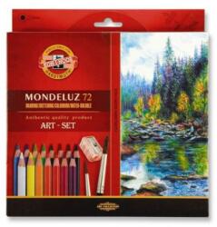 KOH-I-NOOR Creioane KOH-I-NOOR Mondeluz, acuarela, set 72 buc