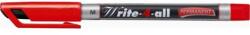 STABILO Marker permanent, 1 mm, vârf conic, STABILO "Write-4-all", M, roșu