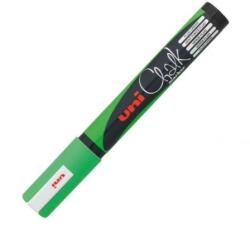 uni Marker cretă PWE-5M verde fluorescent