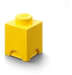 LEGO Cutie de depozitare, pătrată, LEGO, galbenă
