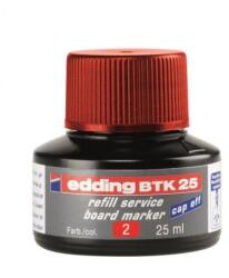 edding cerneală roșie edding BTK 25