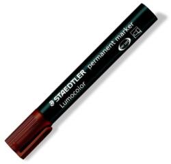 STAEDTLER Marker permanent, 2 mm, vârf conic, STAEDTLER "Lumocolor 352", maro