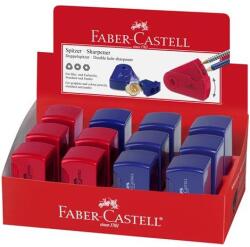 Faber-Castell Răzătoare, afișaj, cu două găuri, 2 tăvi, FABER-CASTELL, culori mixte, 12 buc