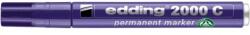 edding Marker permanent, 1, 5-3 mm, vârf conic, EDDING "2000", violet