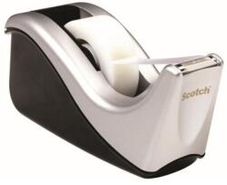 3M Dispenser bandă adezivă, 3M SCOTCH "C60", argintiu