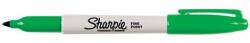 Sharpie Marker permanent, 1 mm, conic, SHARPIE "Vârf fin", verde