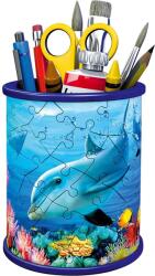 Ravensburger Puzzle 3D Delfin Suport Pixuri, 54 Piese - RVS3D11176 (RVS3D11176)