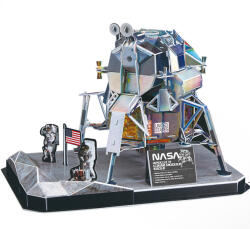 CubicFun - Puzzle 3D Nasa - Modulul Lunar Apollo 11, 93 Piese - CUDS1058h (CUDS1058h)