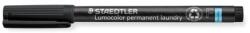 STAEDTLER Marker permanent, F, conic, STAEDTLER "Lumocolor Laundry 319 LM", negru
