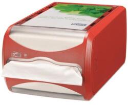Tork Dispenser de șervețele, 145x191x307 mm, tejghea, sistem N4, linie Signature, TORK "Xpressnap®", roșu