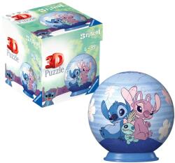Ravensburger - Puzzle 3D bila Disney Stitch Angel si Stitch 54 piese - RVS3D11599 (RVS3D11599)
