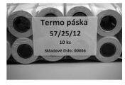 Krpa Bandă termică 57/25/12 mm, 55g