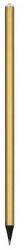Art Crystella Creion, auriu, cu cristale SWAROVSKI® albe, 14 cm, ART CRYSTELLA®