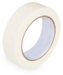 WIMEX Bandă adezivă creponată (PAP/Solvent) până la +80°C albă 30mm x 50m [1 buc]