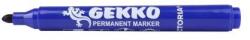 Victoria Marker permanent, 1-3 mm, vârf conic, VICTORIA OFFICE "Gekko", albastru