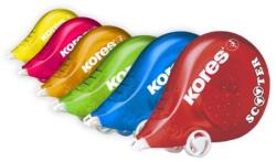 Kores Rolă corectoare, 4, 2 mm x 8 m, KORES „Scooter diverse culori, 8m