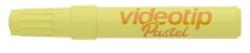 ICO Marker, 1-4 mm, ICO "Videotip", galben pastel