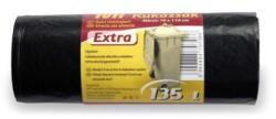 TUTI Saci de gunoi, extra rezistenți, 135 l, 10 buc, 70x110 cm, 27 , TUTI "Extra", negri, 10 buc