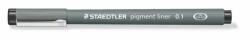 STAEDTLER Liner, 0, 1 mm, STAEDTLER „Pigment Liner, negru