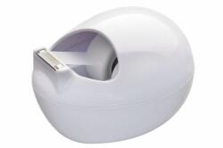 3M Dispenser de bandă adezivă, blat de masă, formă: piatră, 3M SCOTCH, alb
