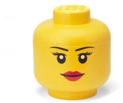 LEGO Cutie de depozitare, mare, cap, LEGO, Fată